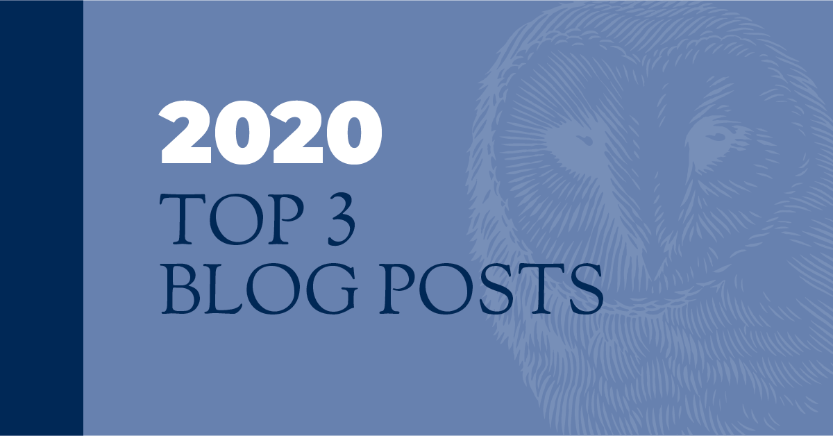 Top 3 Blog Posts of 2020
