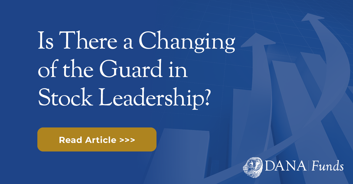 Is There a Changing of the Guard in Stock Leadership?
