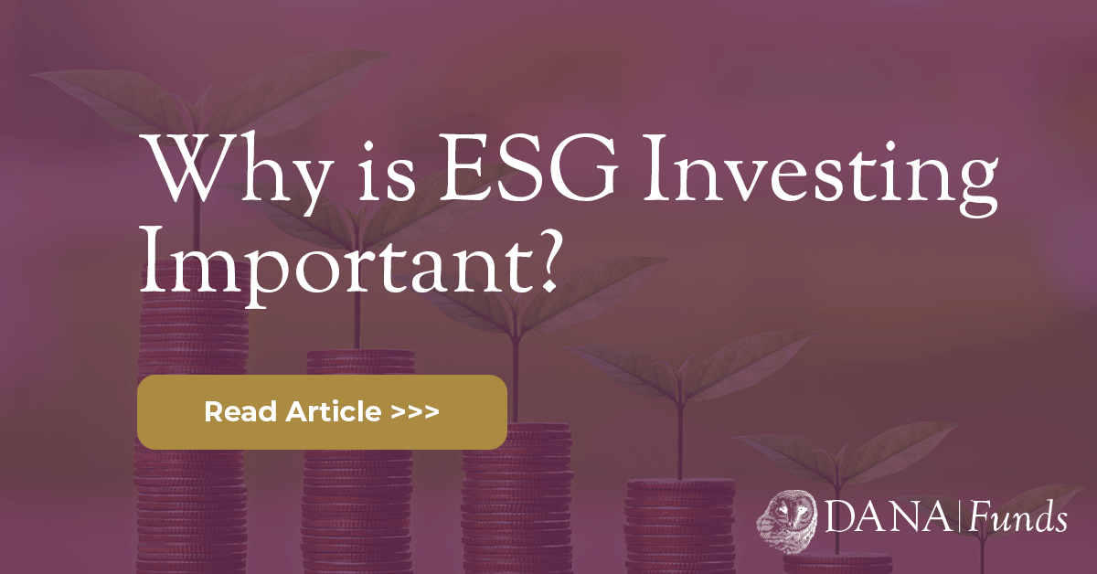 Why is ESG Investing Important?
