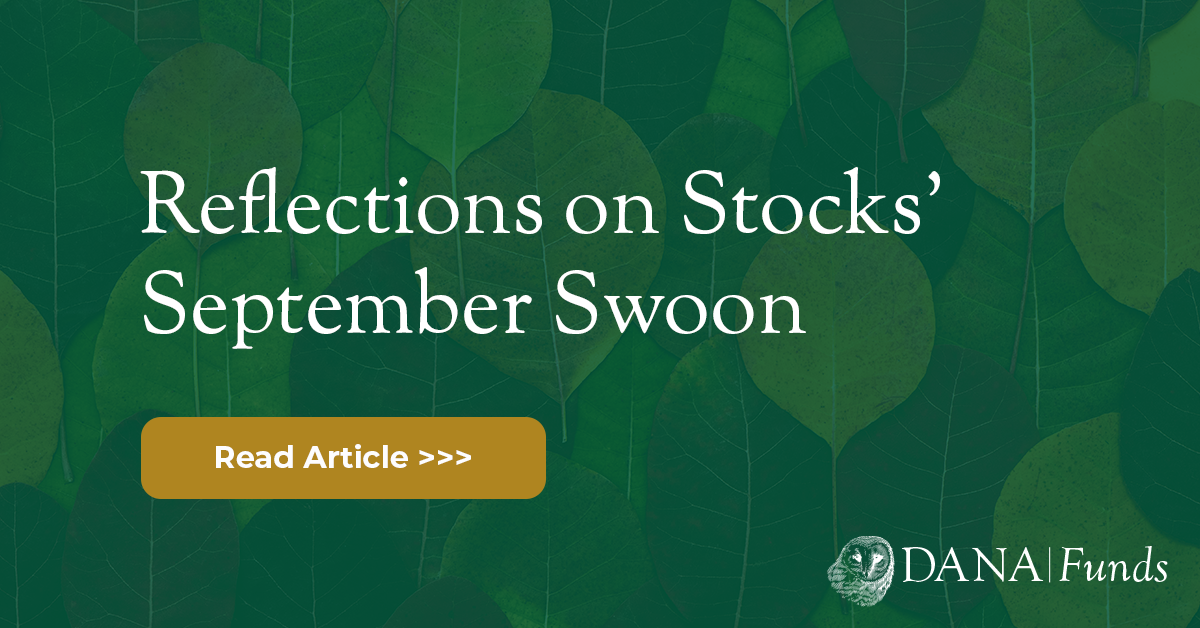 Reflections on Stocks’ September Swoon