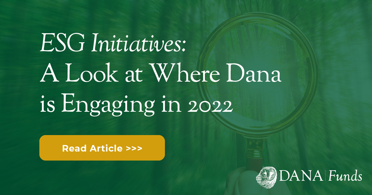 ESG Initiatives: A Look at Where Dana is Engaging in 2022